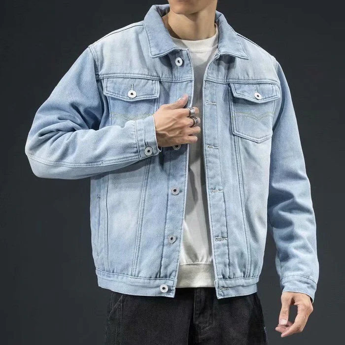 Jaqueta Masculina Jeans Acolchoado Kingsmen KM094