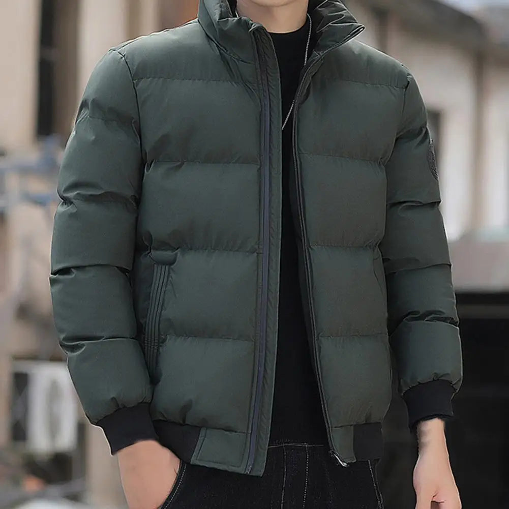 Jaqueta Puffer Masculina com Design Acolchoado Kingsmen KM252