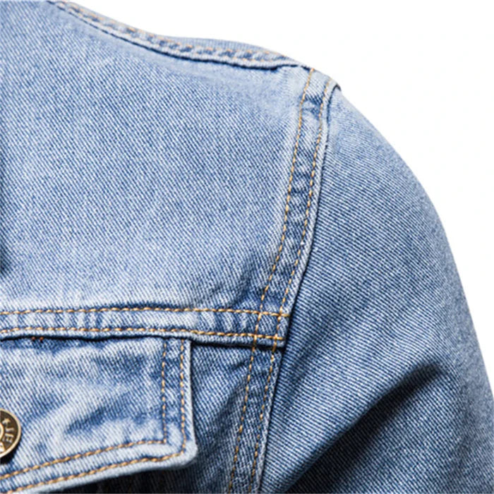 Jaqueta Jeans Masculina Kingsmen KM135