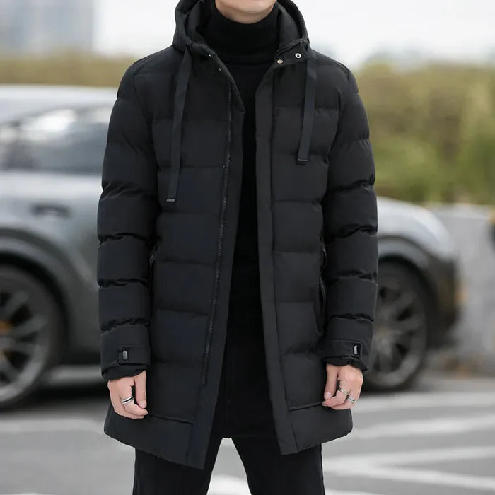 Jaqueta Puffer Masculina Alongada Kingsmen KM076