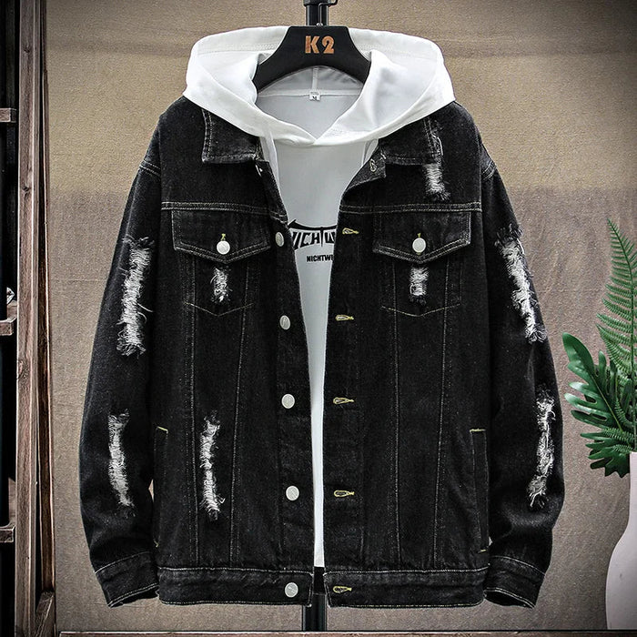 Jaqueta Jeans Masculina Kingsmen KM138
