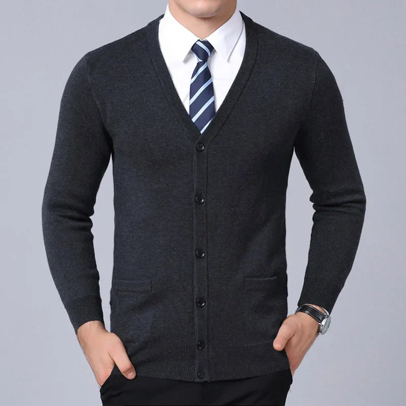Suéter Masculino Slim Fit em Lã Kingsmen KM184