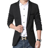Blazer Masculino Slim Fit em Algodão Kingsmen KM001