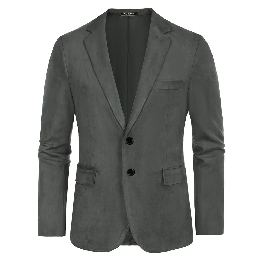 Blazer Masculino em Camurça Kingsmen KM353