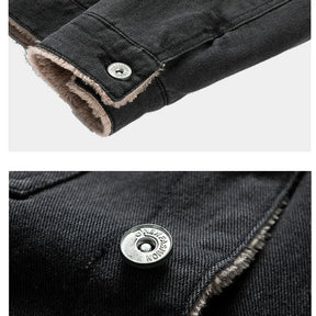 Jaqueta Jeans Masculina com Interior Forrada  Kingsmen  KM142