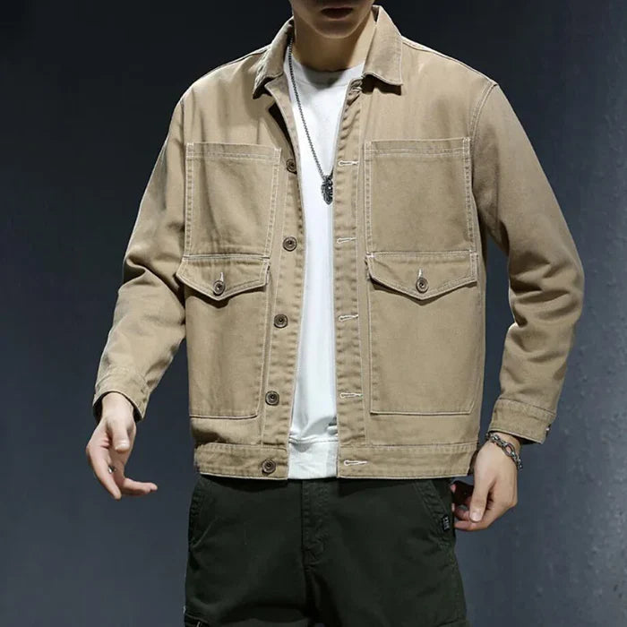 Jaqueta Jeans Masculina Kingsmen KM107