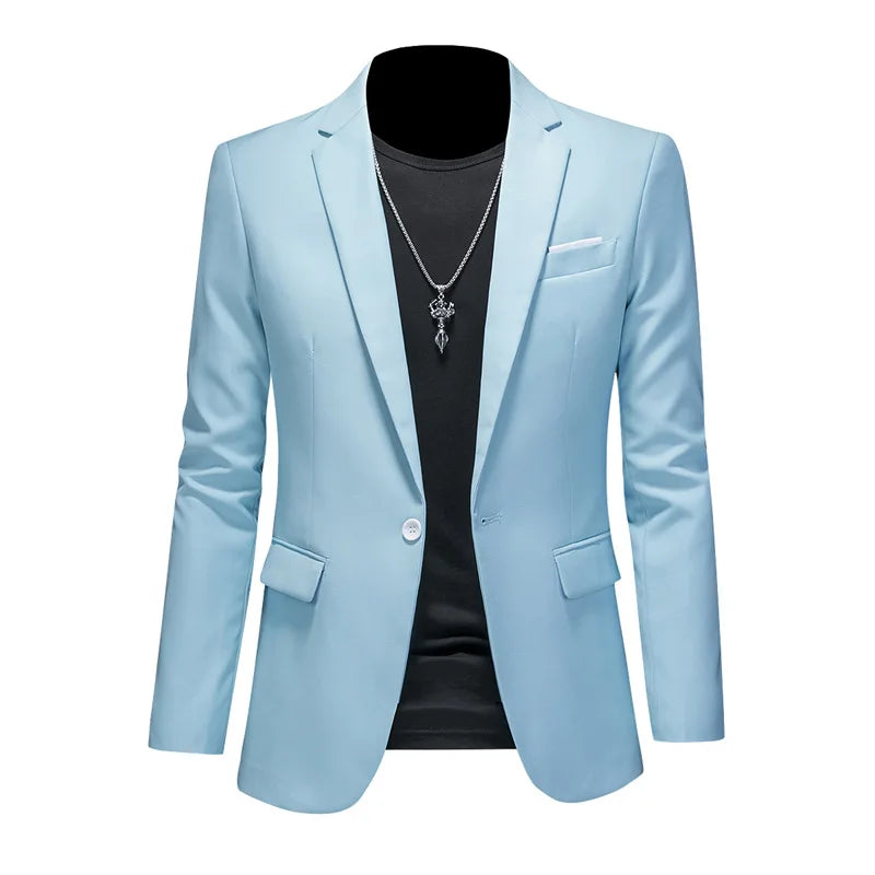Blazer Masculino em Algodão Kingsmen KM008