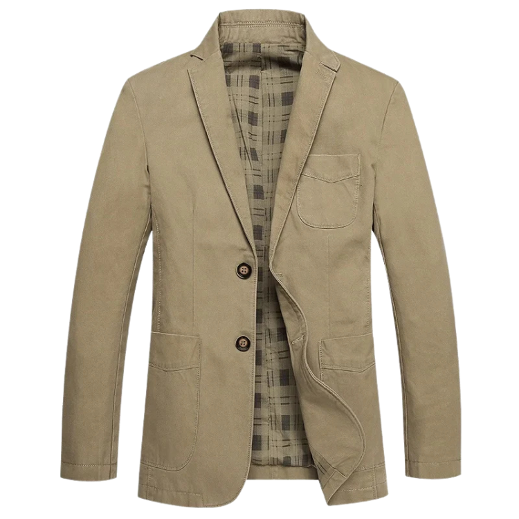 Blazer Masculino em Algodão Kingsmen KM354
