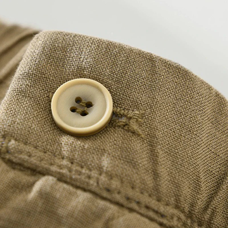 Calça de Linho Masculina Kngsmen KM009