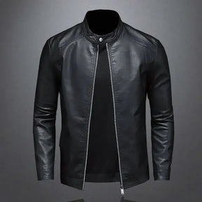 Jaqueta Masculina em Couro Kingsmen KM115