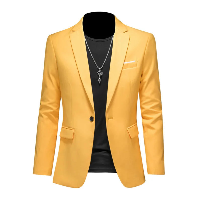 Blazer Masculino em Algodão Kingsmen KM008