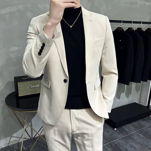 Blazer Masculino em Algodão Kingsmen KM005