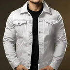 Jaqueta Jeans Masculina Slim Kingsmen KM073