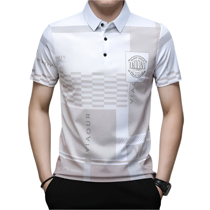 Camisa Polo Masculina Estampada Kingsmen KM234