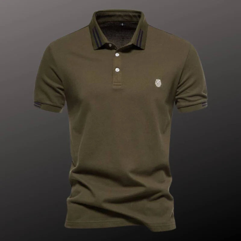 Camisa Polo Masculina em Algodão Kingsmen KM238