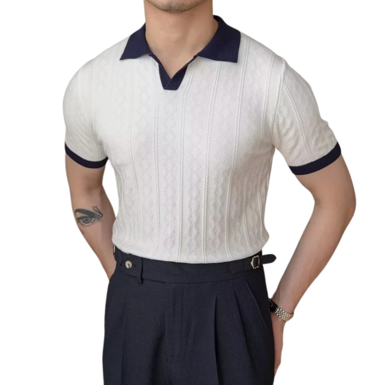Camisa Polo Masculina Tricot Kingsmen KM025
