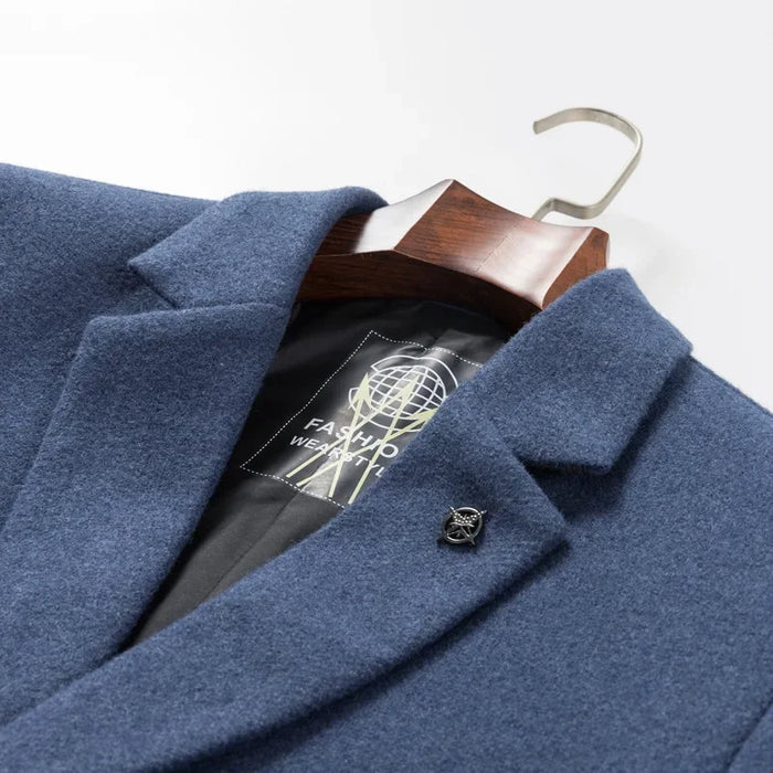 Sobretudo Masculino em Lã Kingsmen KM224