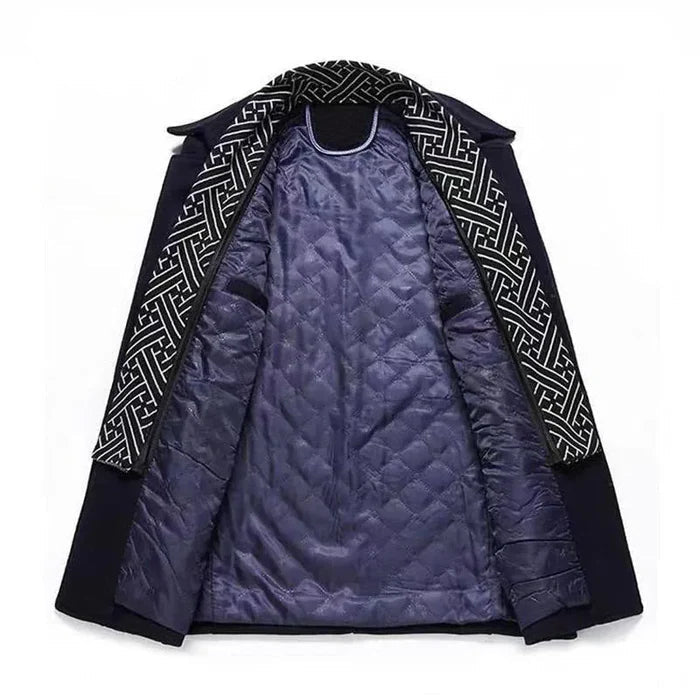 Sobretudo Masculino em Cetim Kingsmen KM219