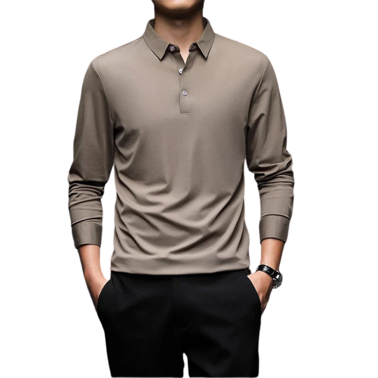 Camisa Polo Manga Comprida Masculina Kingsmen KM051