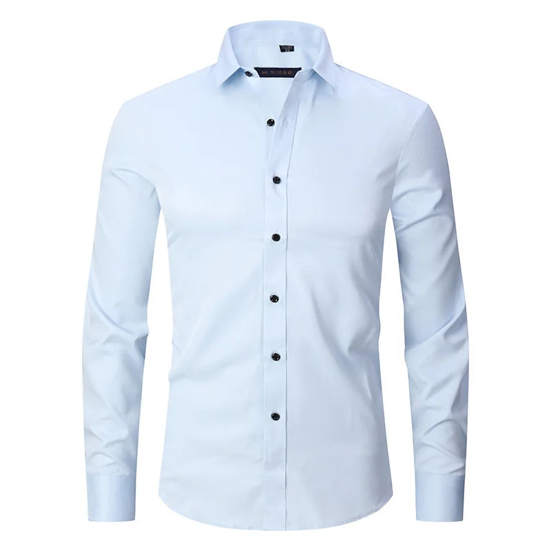 Camisa Social de Algodão Masculina Kingsmen KM142