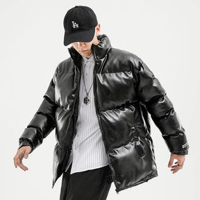 Jaqueta Puffer Masculina de Inverno Kingsmen KM102