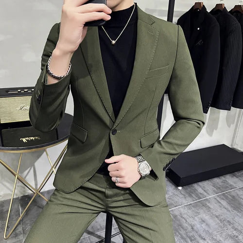 Blazer Masculino em Algodão Kingsmen KM005