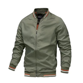 Jaqueta Casual Masculina com Zíperes Kingsmen KM039