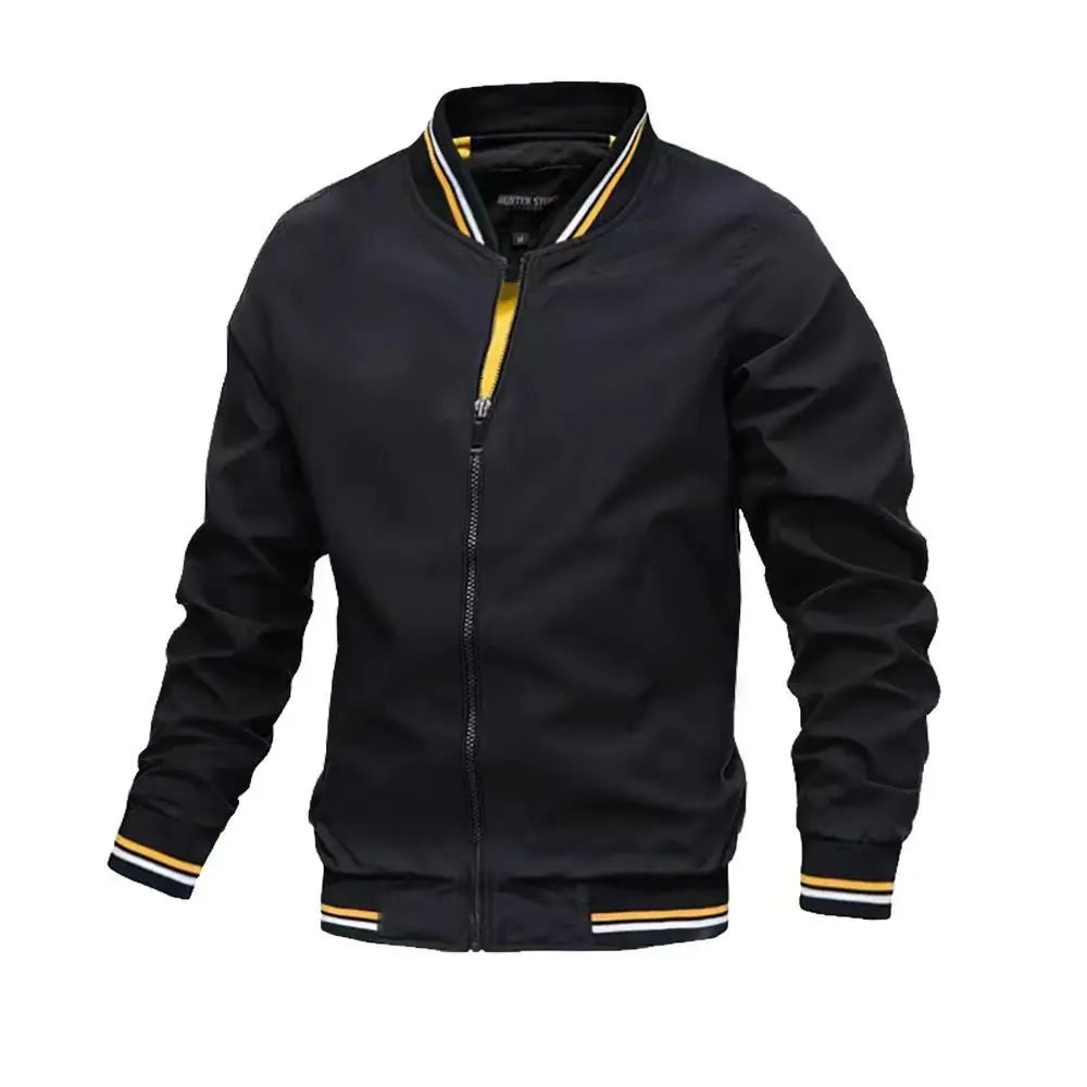 Jaqueta Casual Masculina com Zíperes Kingsmen KM039