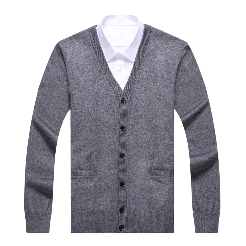 Suéter Masculino Slim Fit em Lã Kingsmen KM184