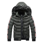 Jaqueta Puffer Masculina Capuz Forrado Kingsmen KM112