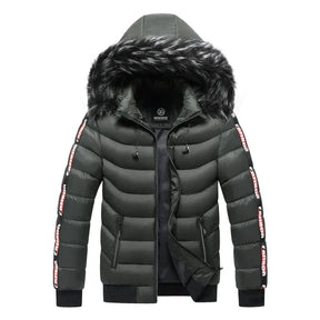 Jaqueta Puffer Masculina Capuz Forrado Kingsmen KM112