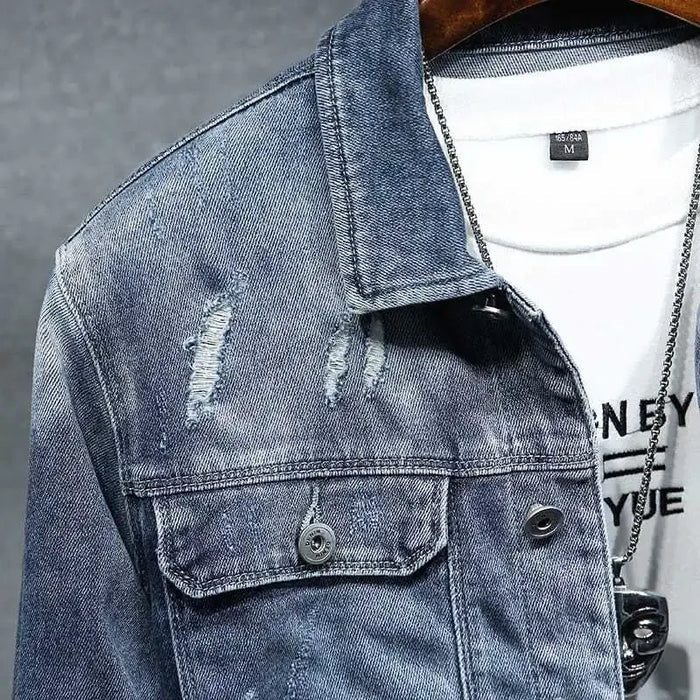 Jaqueta Jeans Masculina  Kingsmen  KM153