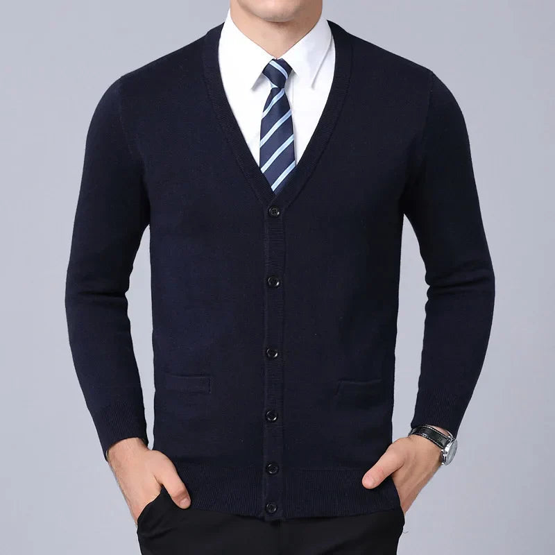 Suéter Masculino Slim Fit em Lã Kingsmen KM184