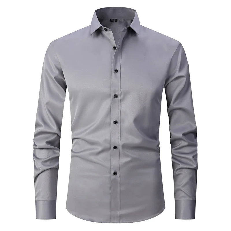 Camisa Social de Algodão Masculina Kingsmen KM142