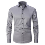 Camisa Social de Algodão Masculina Kingsmen KM142