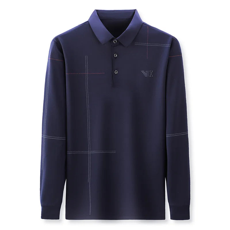 Camisa Polo Manga Comprida Masculina Kingsmen KM052