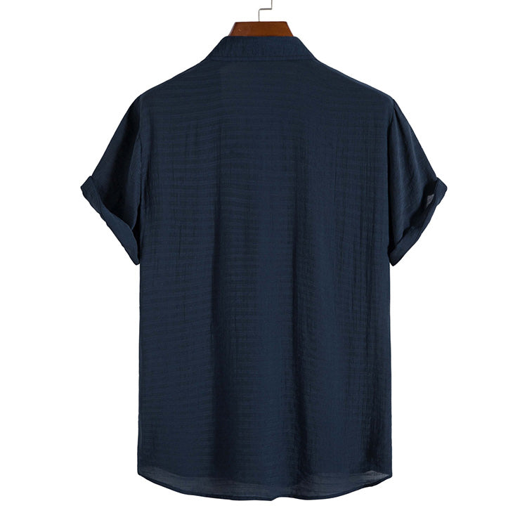 Camisa Masculina em Linho Kingsmen KM383