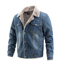 Jaqueta Jeans Masculina com Interior Forrada  Kingsmen  KM142