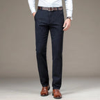 Calça Social Listrada Masculina Kngsmen KM209