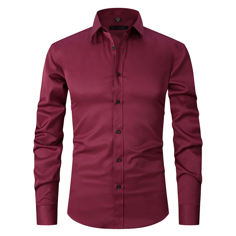 Camisa Social de Algodão Masculina Kingsmen KM142