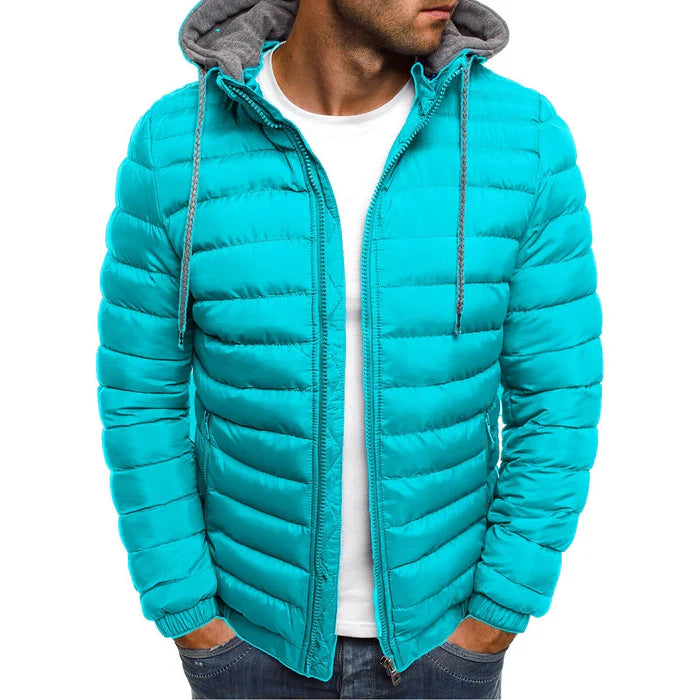 Jaqueta Masculina Puffer Moderna  Kingsmen KM108