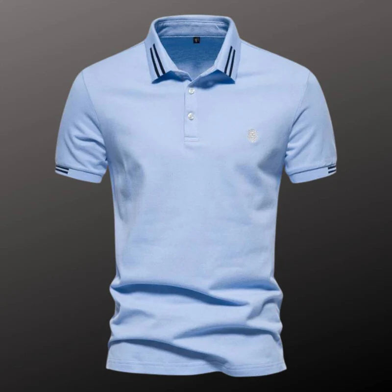 Camisa Polo Masculina em Algodão Kingsmen KM238