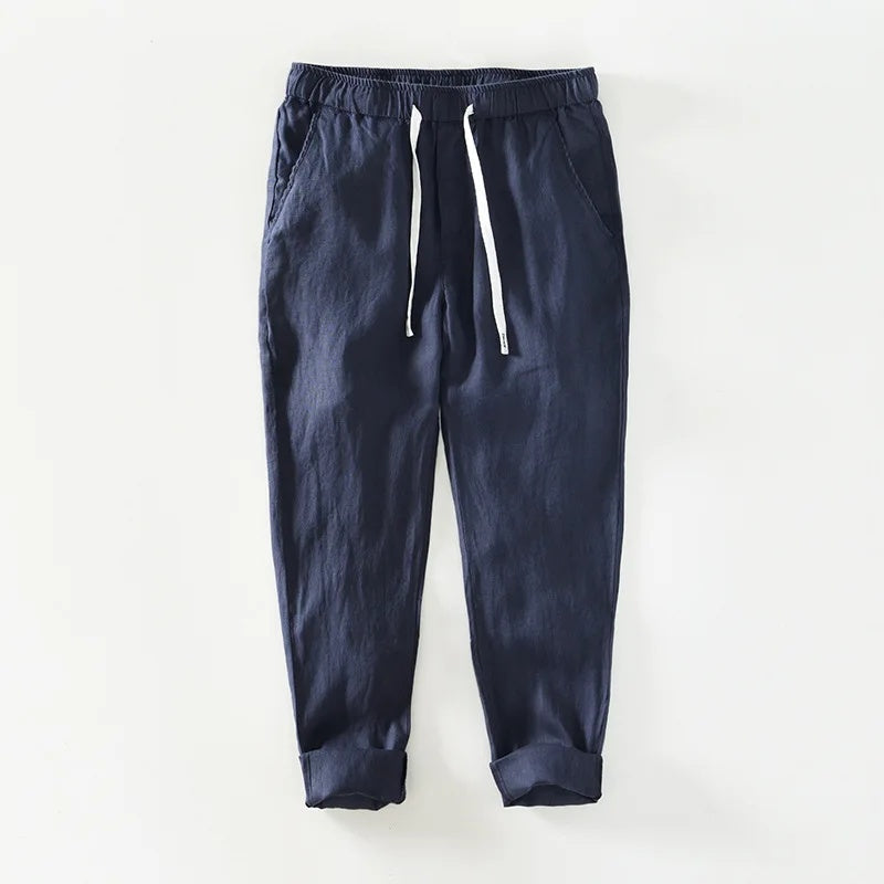 Calça Masculina em Linho Kingsmen KM376