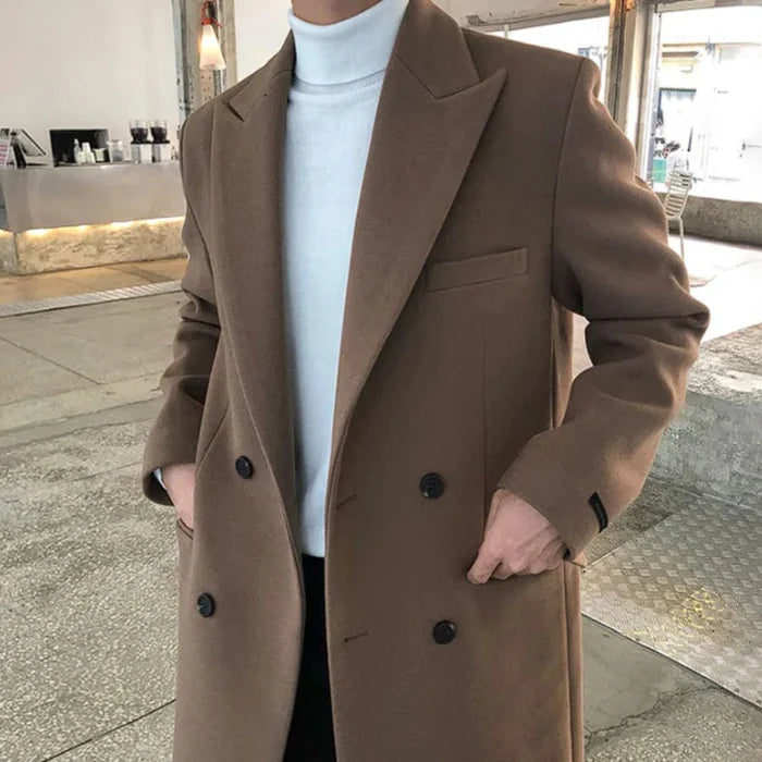 Sobretudo Masculino em Lã Kingsmen KM216