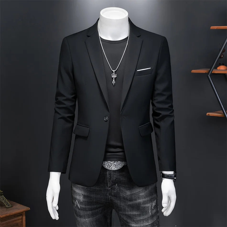 Blazer Masculino em Algodão Kingsmen KM008