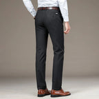 Calça Social Listrada Masculina Kngsmen KM209