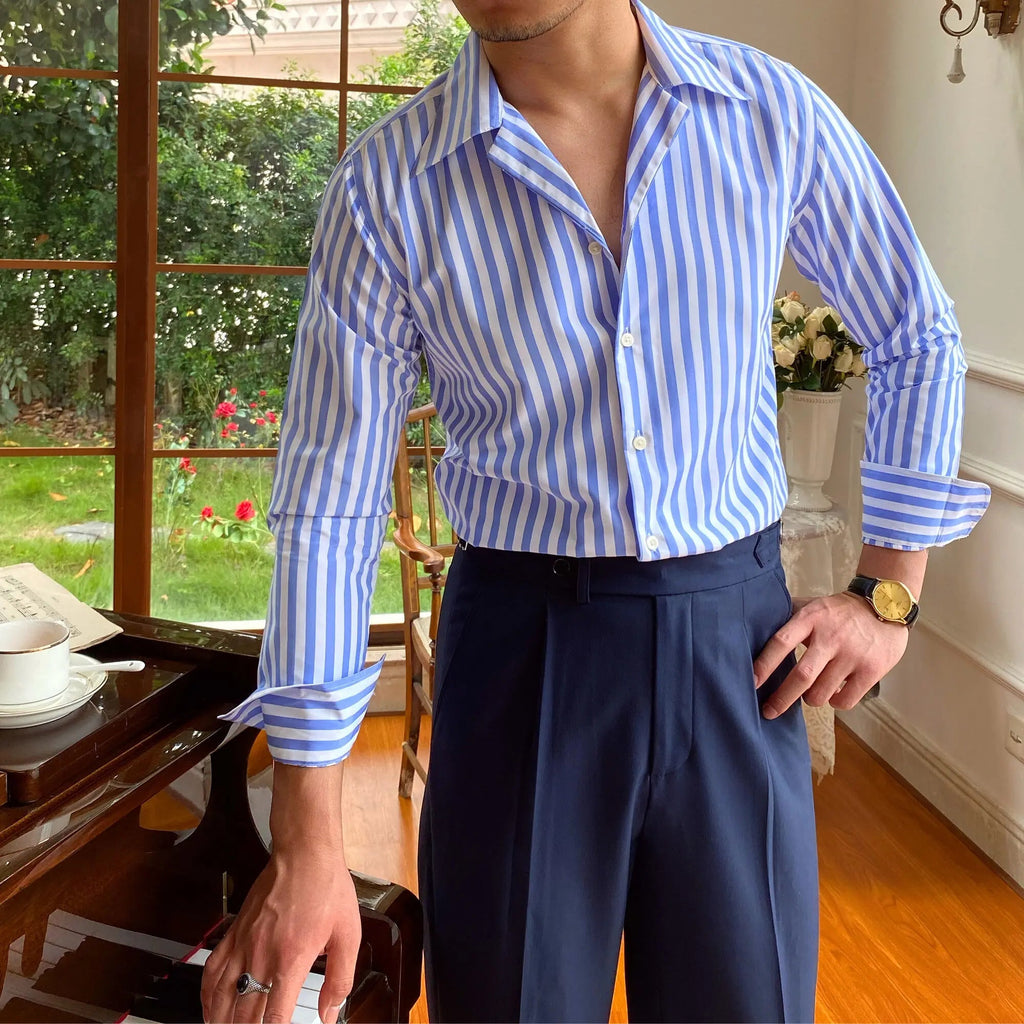 Camisa Social Masculina Kingsmen KM057