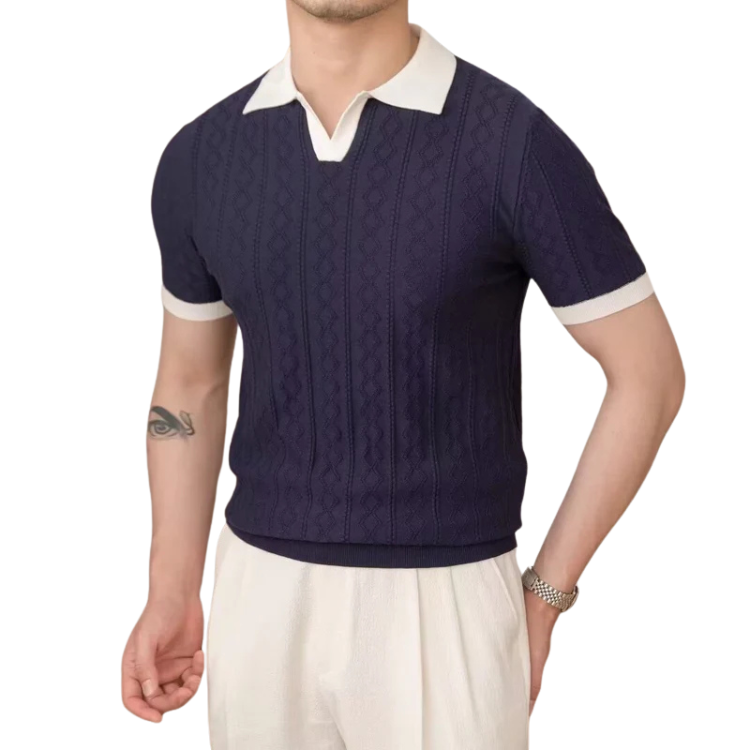 Camisa Polo Masculina Tricot Kingsmen KM025