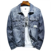 Jaqueta Jeans Masculina  Kingsmen  KM153