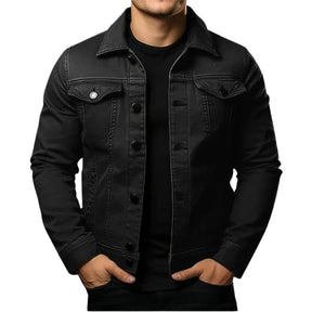 Jaqueta Jeans Masculina Slim Kingsmen KM073